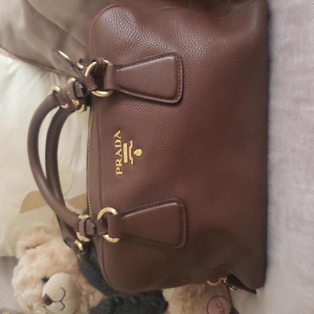 AUTHENTIC Prada bowling luggage bag
